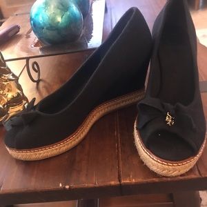 Tory Burch Peep Toe